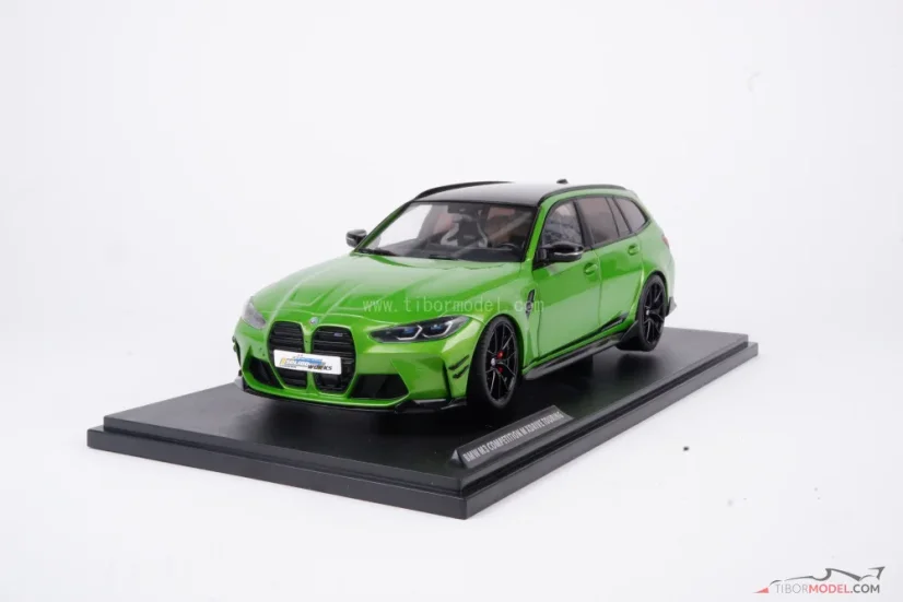 BMW M3 G81 Touring (2024) zelené, 1:18 Solido