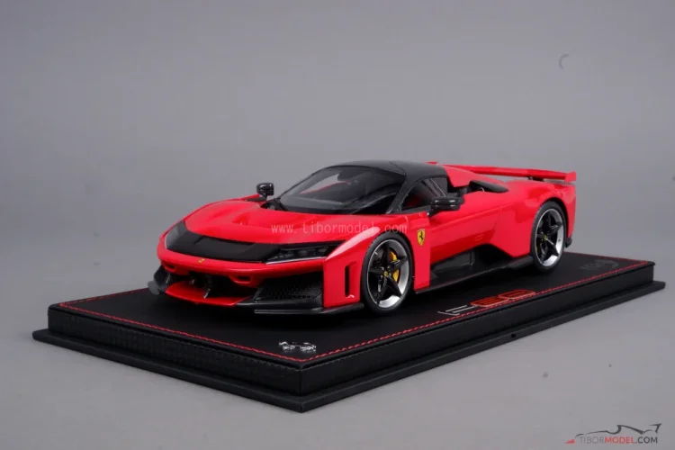 Ferrari F80 (2024) piros rosso corsa, 1:18 BBR