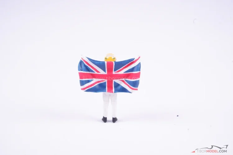 Lewis Hamilton s vlajkou, McLaren 2007, 1:43 Cartrix