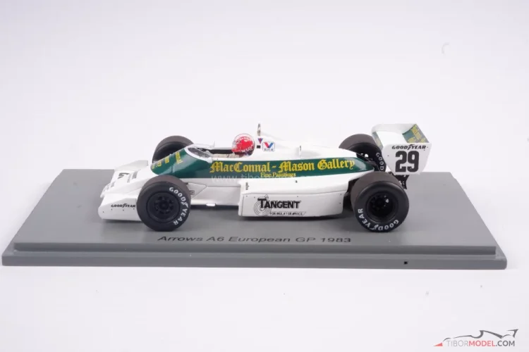 Arrows A6 - Marc Surer (1983), VC Európy, 1:43 Spark