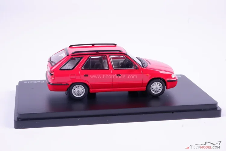 Skoda Felicia FL Combi (1998) piros, 1:43 Abrex