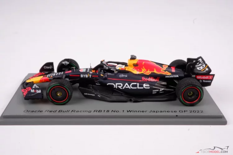 Oracle Red Bull Racing RB18 No.1 Max Verstappen Japan GP 2022