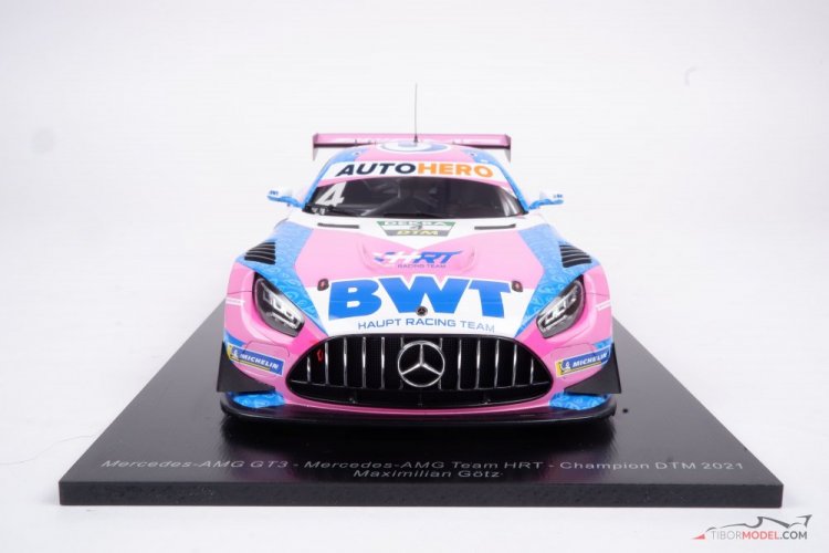 Mercedes AMG GT3- M. Götz (2021 ), Šampión DTM, 1:18 Spark