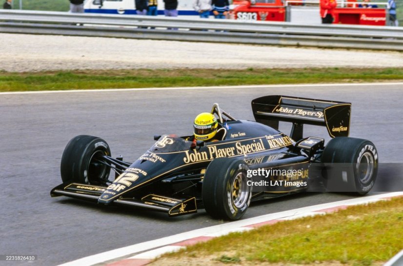 Lotus 97T - Ayrton Senna (1985), Winner Portuguese GP, 1:12 GP Replicas