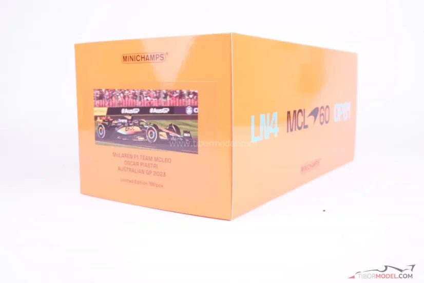 McLaren MCL60 - Oscar Piastri (2023), VC Austrálie, 1:18 Minichamps