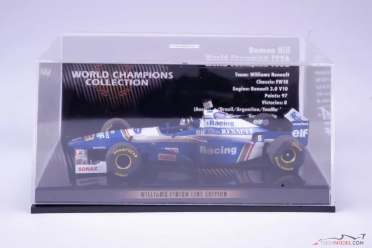 Williams FW18 - Damon Hill (1996), Majster sveta, 1:43 Minichamps