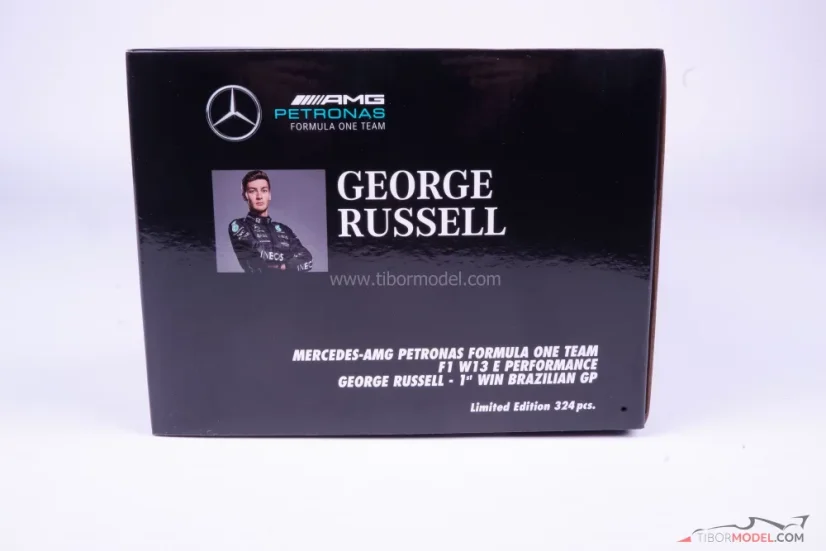 Mercedes W13 - George Russell (2022), Winner Brazilian GP, 1:18 Minichamps