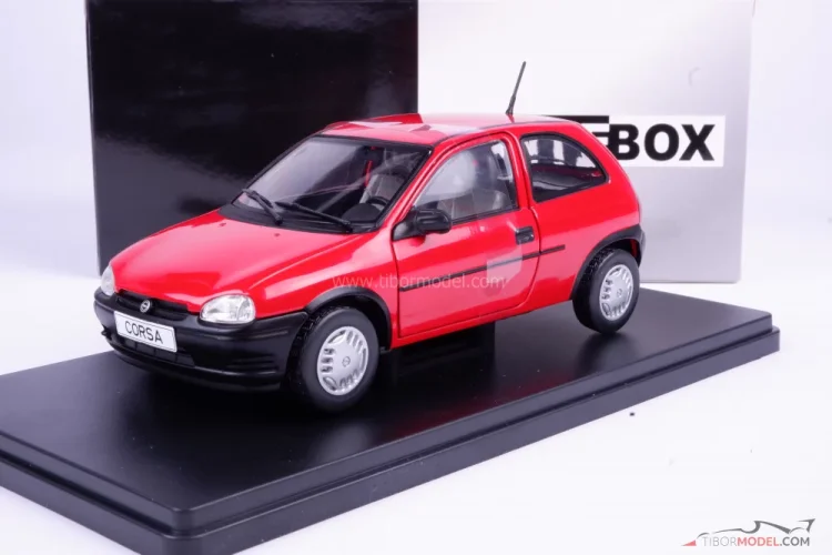 Opel Corsa B red (1993), 1:24 Whitebox