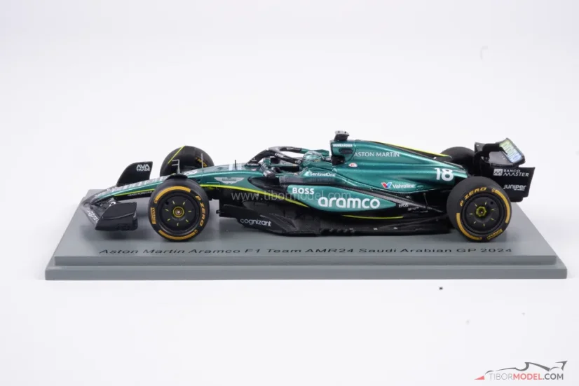 Aston Martin AMR24 - Lance Stroll (2024), VC Saúdské Arábie, 1:43 Spark