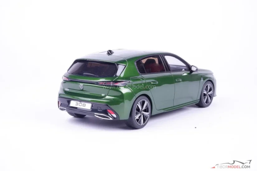 Peugeot 308 GT (2022) zelený, 1:18 Ottomobile