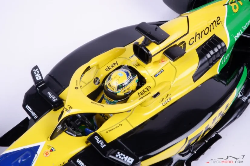 McLaren MCL38 - Oscar Piastri (2024), Monaco GP, 1:18 Solido