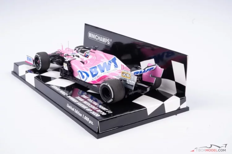 Racing Point RP20 - Sergio Perez (2020), Sakhir GP, 1:43 Minichamps