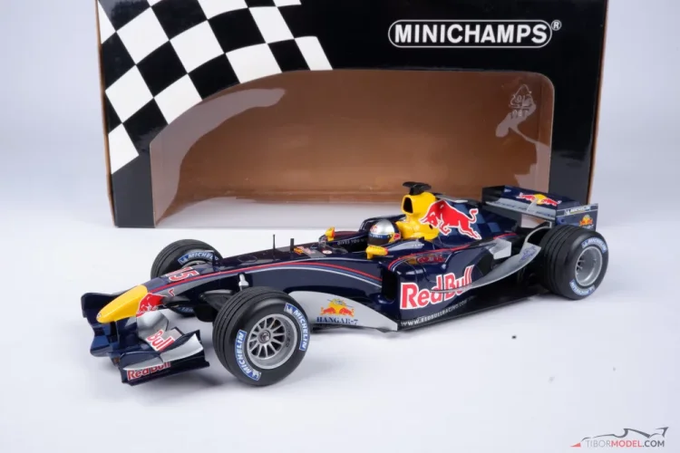 Model car Red Bull RB1 Klien 2005, 1:18 Minichamps | Tibormodel.com