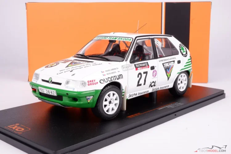 Ixo Skoda Felicia Kit Voiture #27 Sibera Rac Rally 1995 1/18 18RMC148