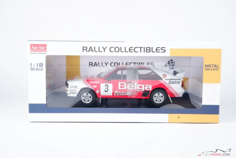 Audi Quattro A1 - Duez/ Lux (1985) Rally Belgicka, 1:18 Sun Star