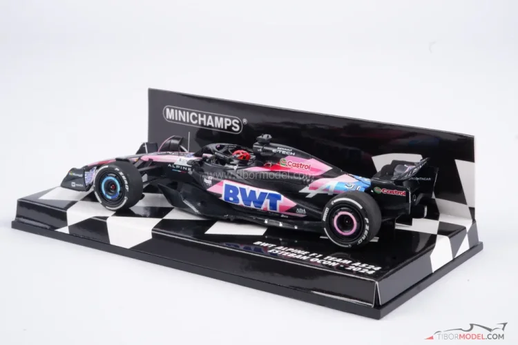 Alpine A524 - Esteban Ocon (2024), 1:43 Minichamps