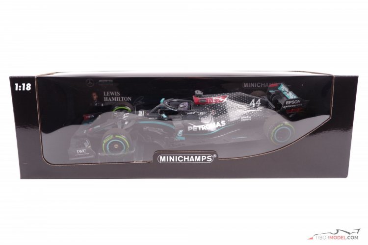 Mercedes W11 - L. Hamilton (2020), 1. miesto Turecko, Majster sveta, 1:18 Minichamps