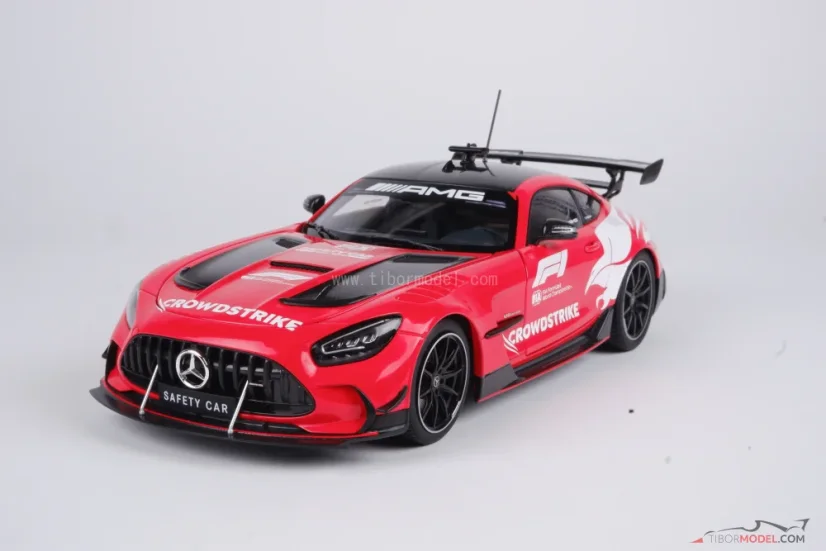 Safety Car Mercedes AMG GT (2025) červený, 1:18 Minichamps