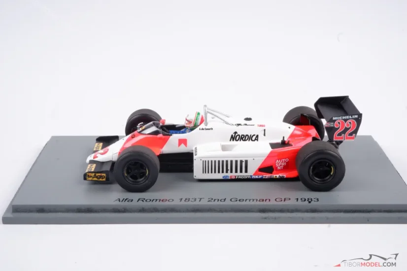 Alfa Romeo 183T - Andrea de Cesaris (1983), VC Nemecka, 1:43 Spark