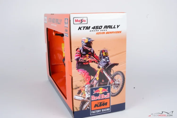 KTM 450 - Kevin Benavides, Dakar Rally (2024), 1:6 Maisto