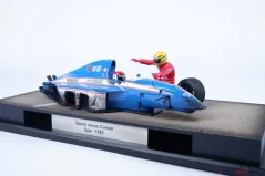 Ligier JS37 - Comas - Senna 1992, nehoda Belgicko, 1:18