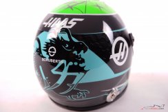 Mick Schumacher 2022  Haas mini helmet, 1:2 Schuberth