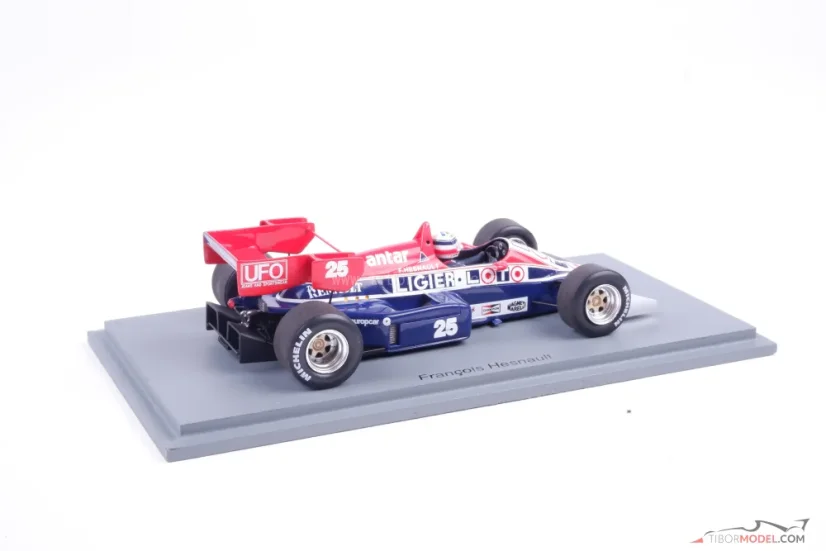 Ligier JS23 - Francois Hesnault (1984), British GP, 1:43 Spark