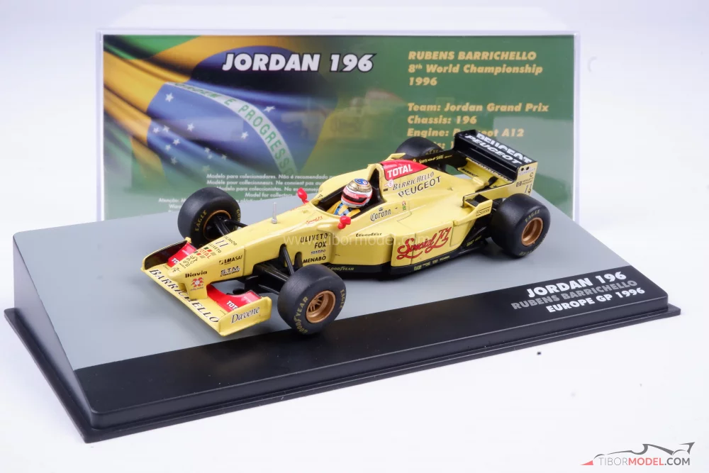 JORDAN 196 GERMAN GP 1996 MARTIN BRUNDLE TAMEO KIT 1/43