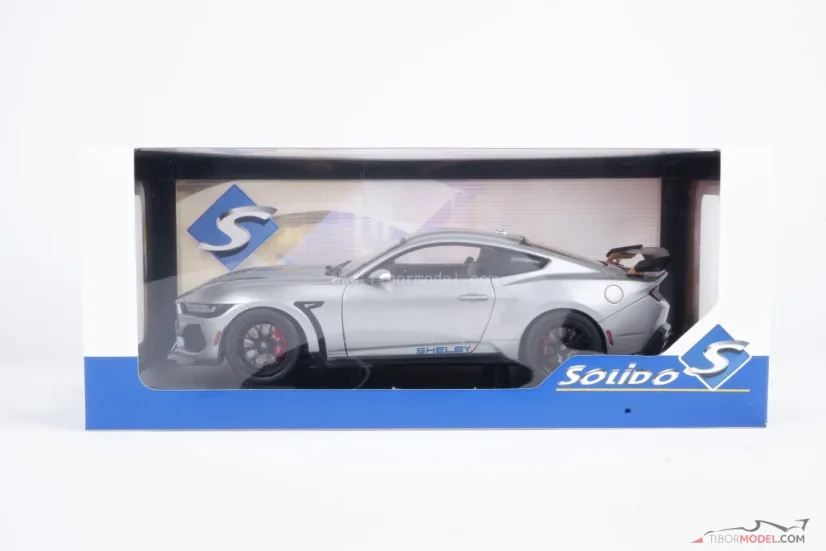 Shelby Mustang Super Snake (2025) šedé, 1:18 Solido