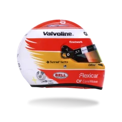 Fernando Alonso 2026 Italian GP, Aston Martin helmet, 1:2 Bell