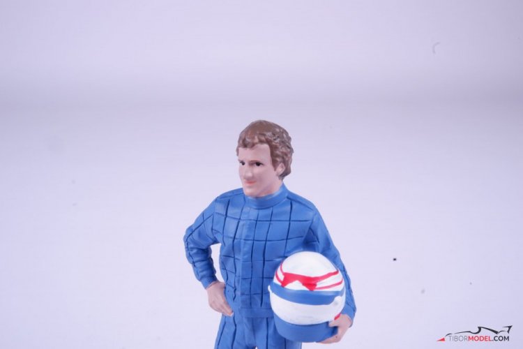 Alain Prost pilóta figura, 1:18 American Diorama