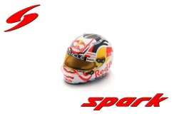 Yuki Tsunoda 2025 Japanese GP mini helmet, Red Bull, 1:5 Spark