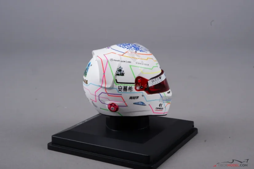 Zhou Guanyu 2024 Chinese GP, Sauber helmet, 1:5 Spark