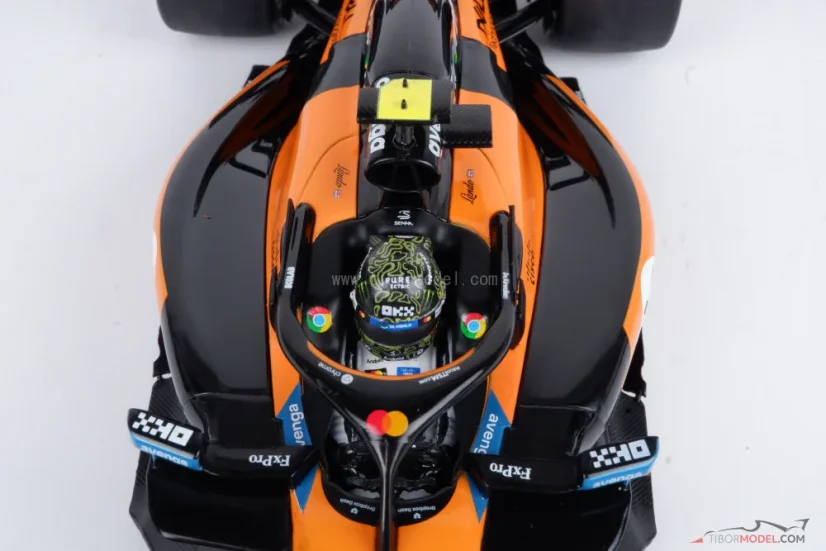 McLaren MCL39 - Lando Norris (2025), Monacoi Nagydíj, 1:18 Solido