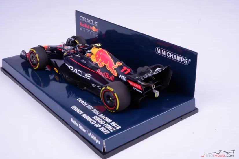 Red Bull RB18 - Sergio Perez (2022), VC Monaka, 1:43 Minichamps