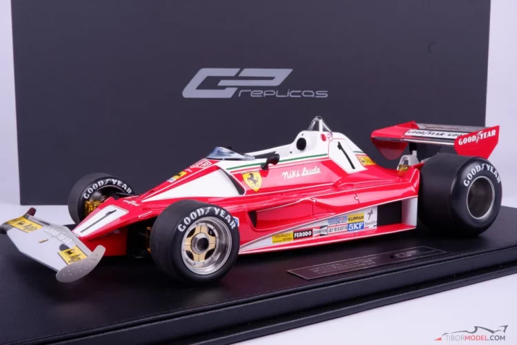 Model car Ferrari 312 T2 Lauda 1976, 1:12 GP Replicas Model car Ferrari 312 T2 Lauda 1976, 1:12 GP Replicas