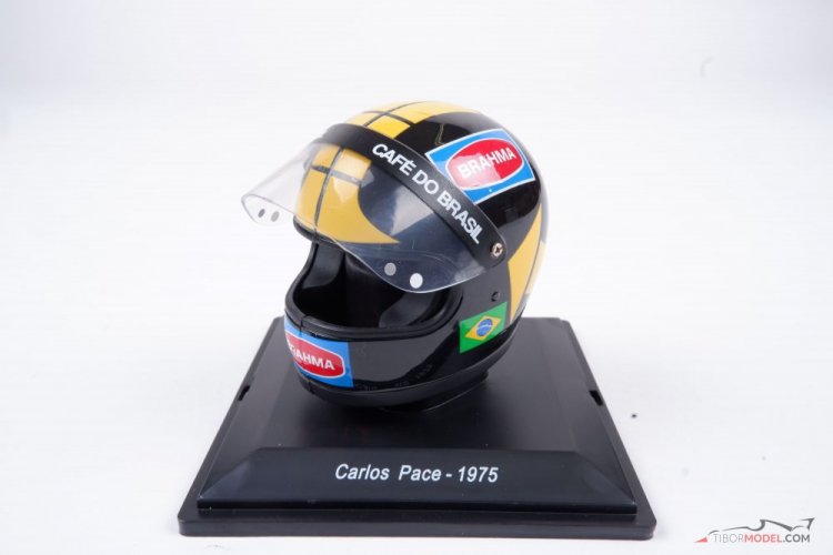Helmet Carlos Pace 1975 Brabham, 1:5 Spark