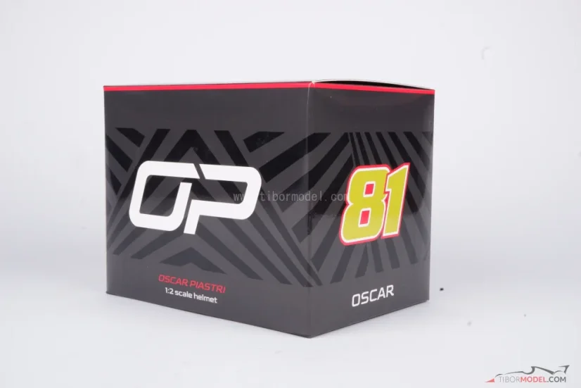 Oscar Piastri 2025 McLaren mini přilba, 1:2 Bell