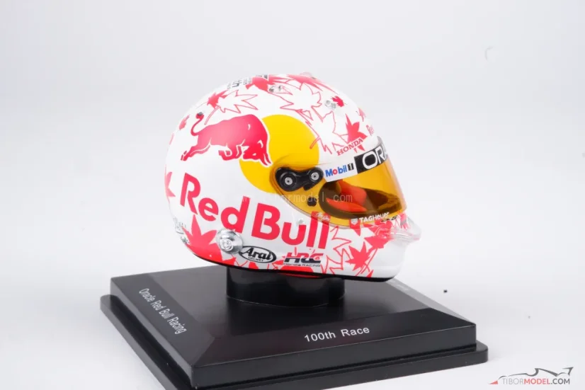Yuki Tsunoda 2025 mini prilba, Red Bull, 1:5 Spark
