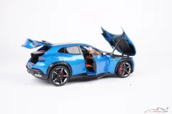 Ferrari Purosangue (2022) modré, 1:18 Polistil