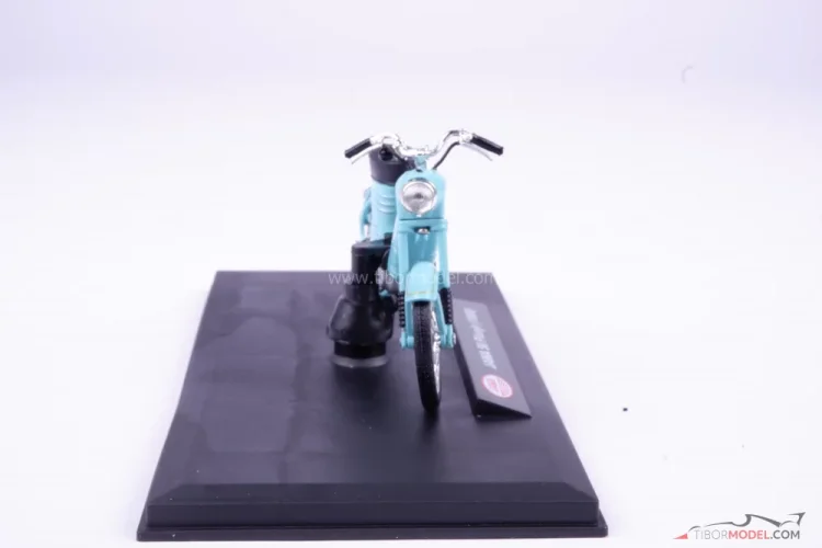 Jawa 50 Pionyr "Parez" (1955), zöld, 1:18 Abrex