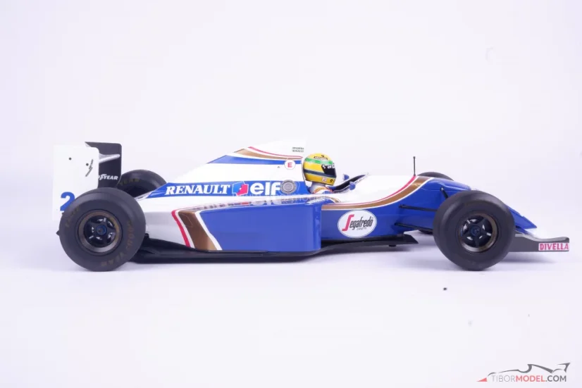 Williams FW16 - Ayrton Senna (1994), San Marino, dirty version, 1:12 Minichamps