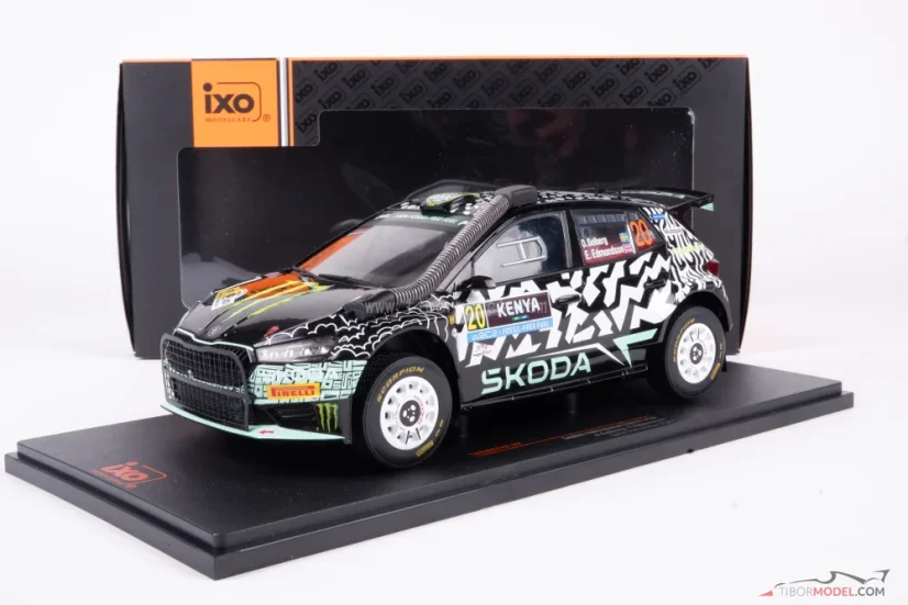 Skoda Fabia - Solberg/Edmondson (2024), Rally Szafari, 1:18 Ixo