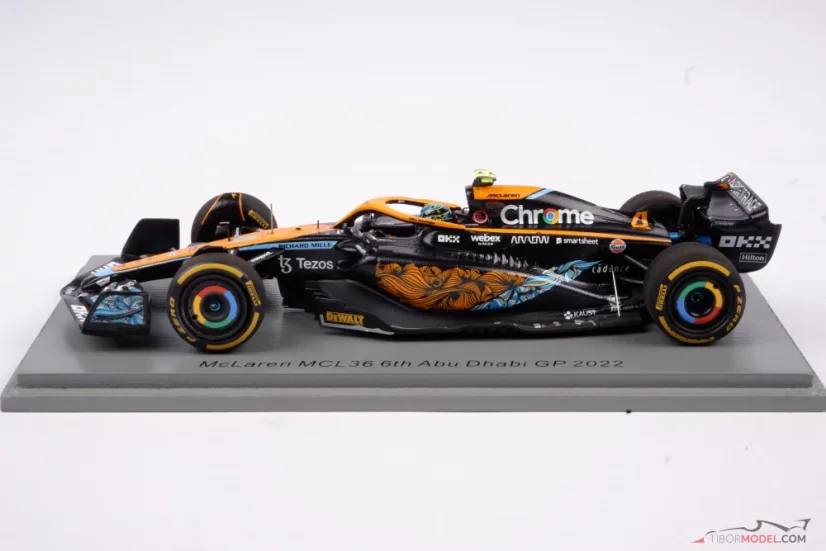 McLaren MCL36 - Lando Norris (2022), Abu Dhabi, 1:43 Spark