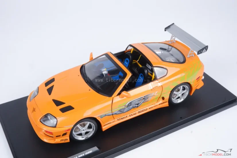 Toyota Supra MK4 (2001) Rýchle a zběsile, 1:18 Solido