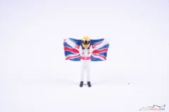 Lewis Hamilton s vlajkou, McLaren 2007, 1:43 Cartrix