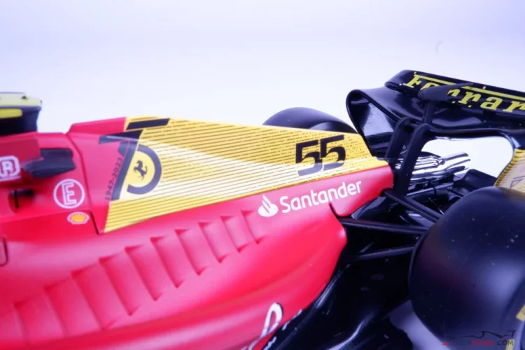 Bburago 1:18 Ferrari Racing F1-75 2022 #55 C. Sainz – Formula Racing  18-16811CS