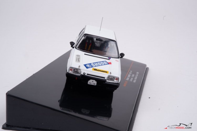 IXO Skoda Favorit 136L #50 Rallye Bohemia 1989 – 1/43 Collection Neuve