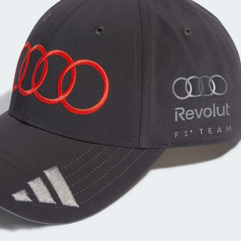 Šiltovka Gabriel Bortoleto, Audi F1 Team 2026, šedá