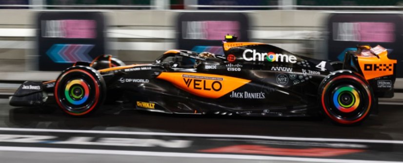 McLaren MCL60 - Lando Norris (2023), Las Vegas, 1:43 Spark